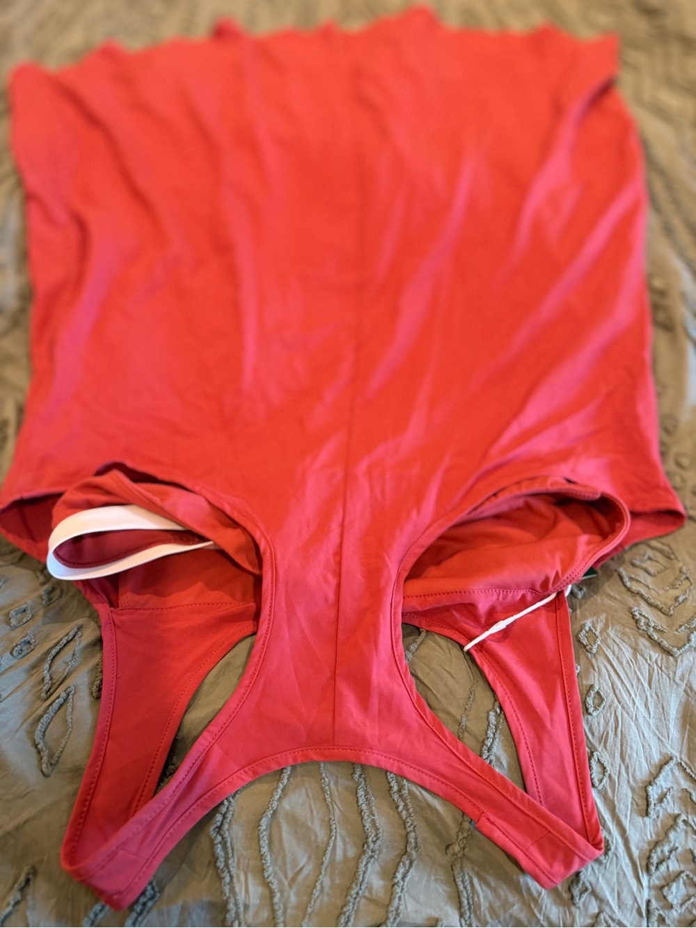 HALARA Red High-Low Racerback Swing Dress - Picture 5 of 5